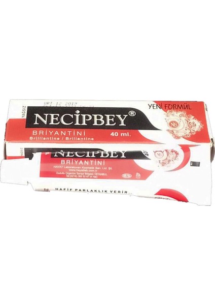 Briyantin Yağsız - Kırmızı 40 Ml. 5'li Paket