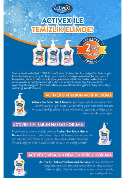 Antibakteriyel Sıvı Sabun Nemlendiricili 2X700ML