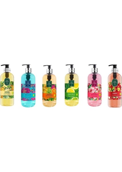 Zeytinyağlı Karma Sıvı Sabun 500 ml X6 Adet