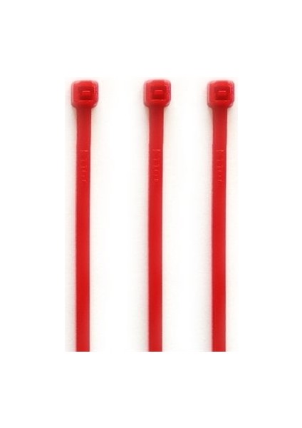 Tsl- 100X2,5 Kırmızı Kablo Bağı