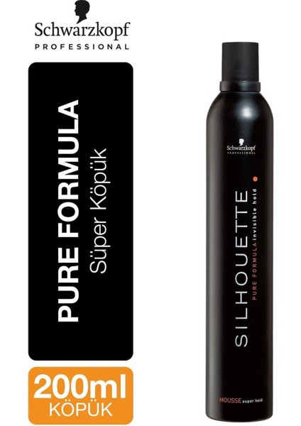 Silhouette Süper Tutucu Köpük