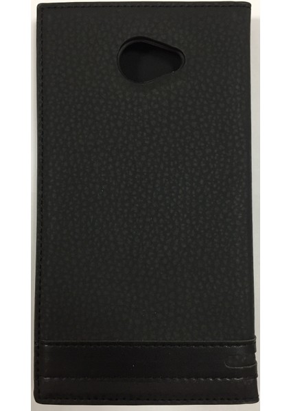 Vodafone Smart 7 Ultra Gizli Mıknatıslı Kapaklı Lüx Kılıf Siyah modelleri