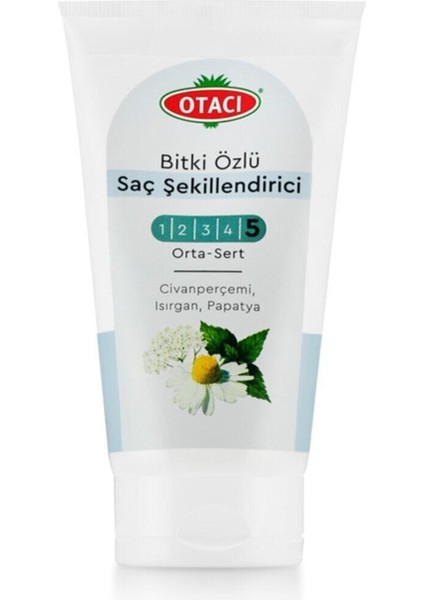 Doğal Jöle Bitkisel Besleyici Bitki Özlü Saç Şekillendirici Orta-Sert 150ML