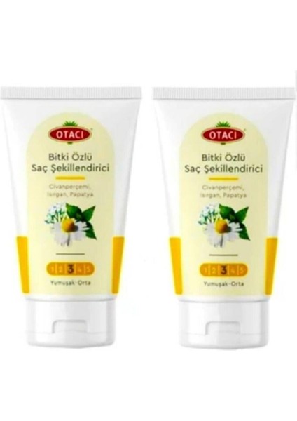 Bitkisel Saç Şekillendirici 150 ml Yumuşak Orta X2 Adet