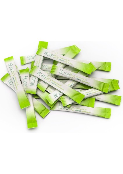 Prebiyotik Lifli Stevia Stick Toz Tatlandırıcı 5 G Şeker Tatlılığı