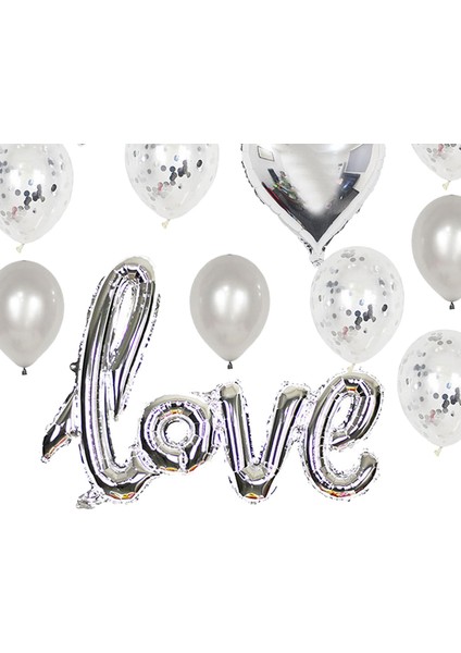 Aşk Mektubu Folon Balon Şişme Balonları Dekorasyonu (Yurt Dışından) fiyatları