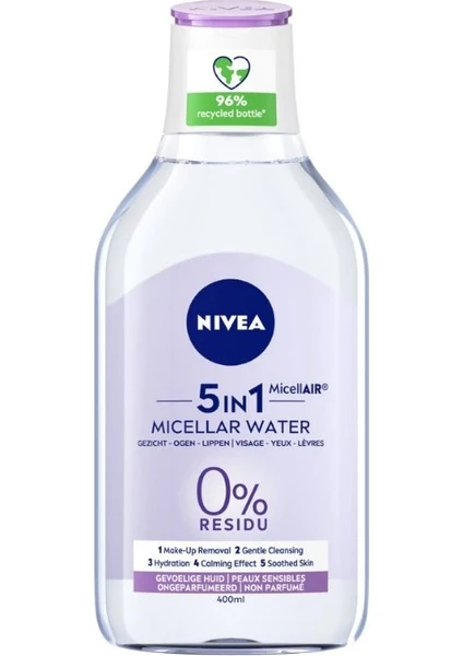 Micellar Makyaj Temizleme Suyu Hassas Ciltler 400 ml