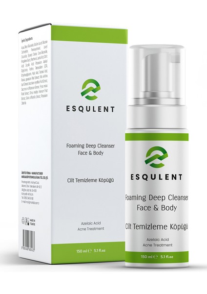 Yüz ve Vücut Temizleme Köpüğü 150 ml - Foaming Deep Cleanser Face & Body