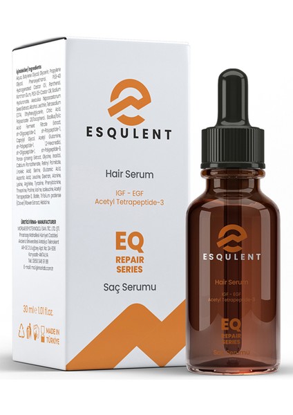 Eq Saç Serumu 30 ml - Repair Series Hair Serum fırsatları