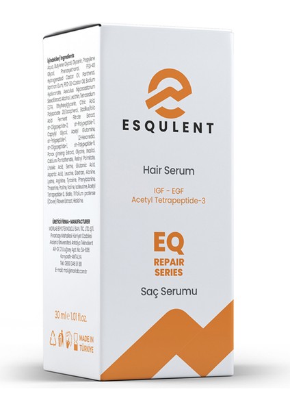 Eq Saç Serumu 30 ml - Repair Series Hair Serum