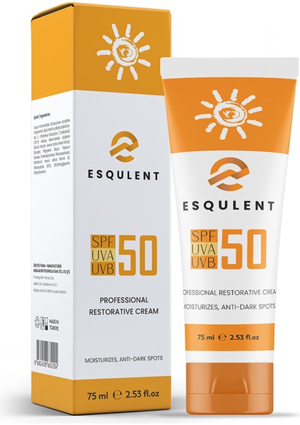 Profesyonel Amaçlı Onarıcı, Güneş Kremi Spf 50+ 75 ml - Professional Restorative Cream fırsatları