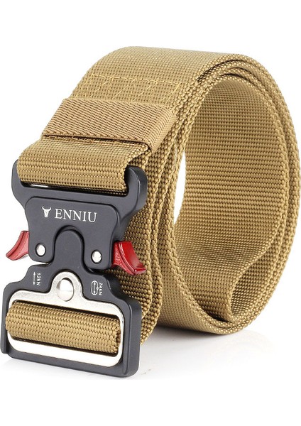 Erkek Taktik Naylon Ekstra Geniş Çok Fonksiyonlu Kemer