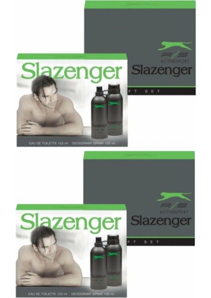 Edt 125 ml Erkek Parfüm 2 Adet ve Deodorant Spray 150 ml x 2 Adet 8690587201111