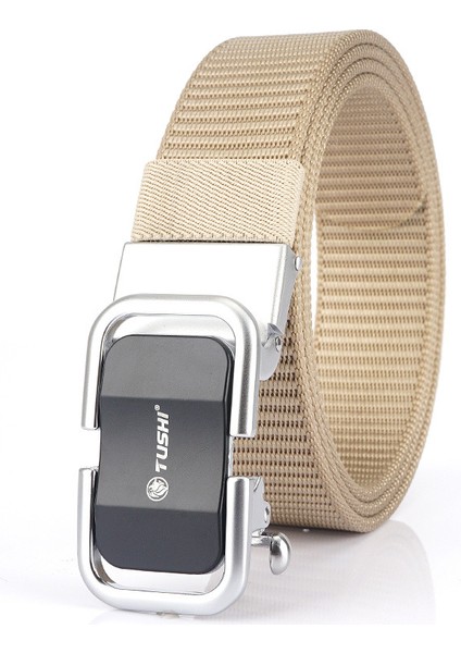 Erkek Kalınlaştırılmış Iki Taraflı Renkli Naylon Günlük Kemer