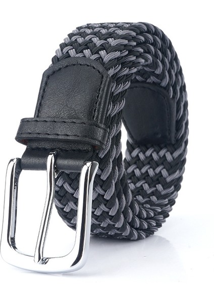 Erkek Gündelik Iğne Tokalı Dokuma Naylon Kemer(Yurt Dışından)