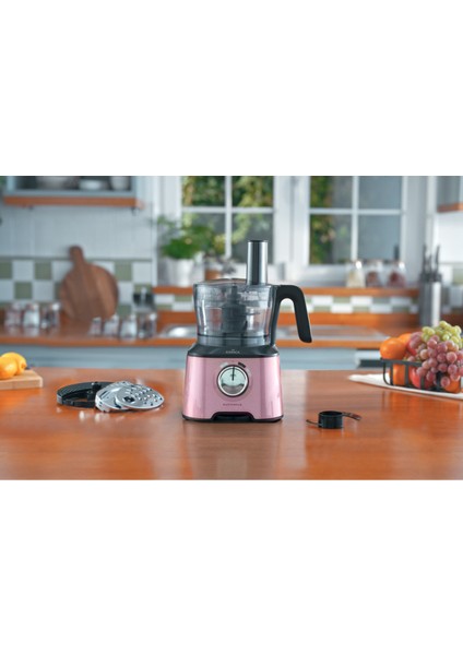 Mastermaid Power Essential Pink Mutfak Robotu, Blender Seti 2000w