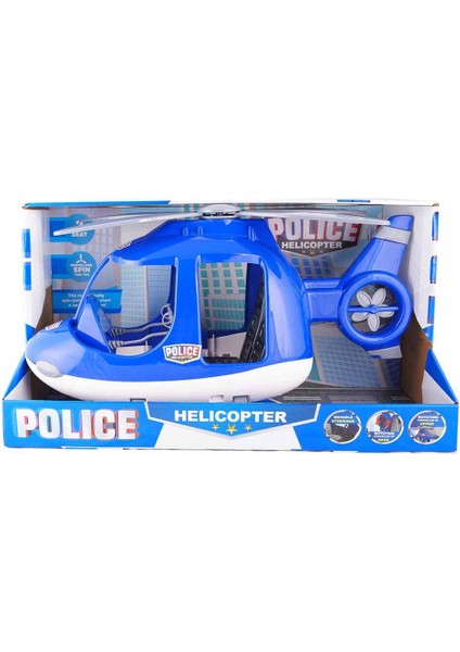 King Toys Kingtoys Polis Helikopter ENG-1090 0903