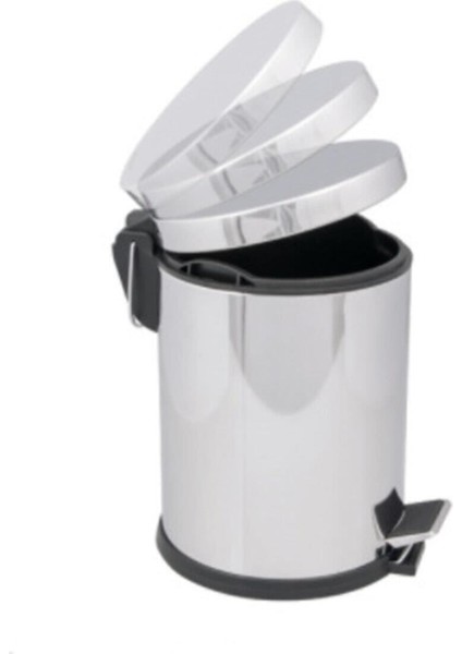 Krom Pedallı Çöp Kovası 5 Lt Krom Pedallı Çöp Kovası 5 fiyatları