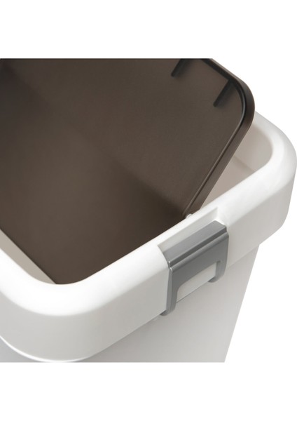 Comfort Dust Bin Çöp Kovası (Beyaz) - 18 Lt