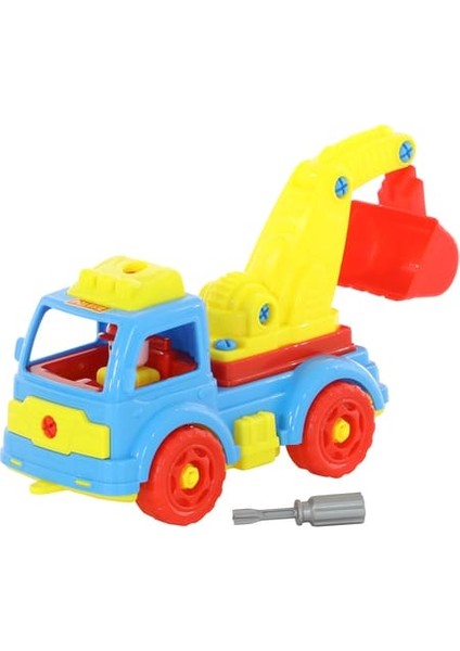 Tasarım Ekskavatör 34 Parça Filede K.73044 3044 3047
