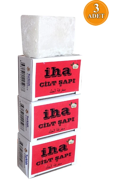 3 Lü Cilt Şapı Kan Taşı Tahriş Kesik Kanamayı Durduran Doğal Deodorant Cilt Beyazlatıcı Lüks