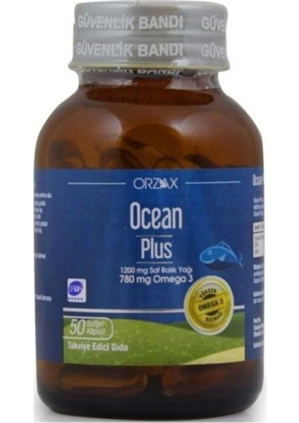 Ocean Plus 1200 Mg 50 Kapsül Balık Yağı fiyatları