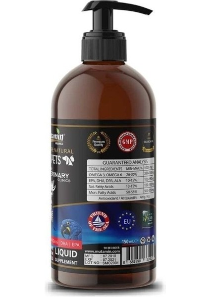 Norveç Somon Balık Yağı 150 Ml