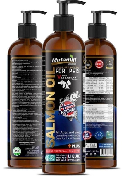 Norveç Somon Balık Yağı 400 Ml