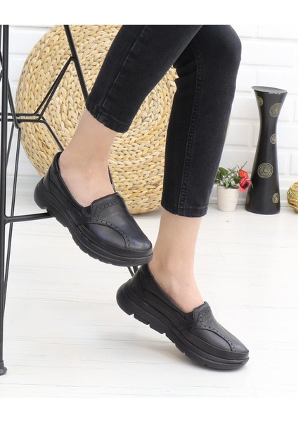 1002 Siyah 315 Gram Eva Taban Anatomik Kadın Ayakkabı fırsatları