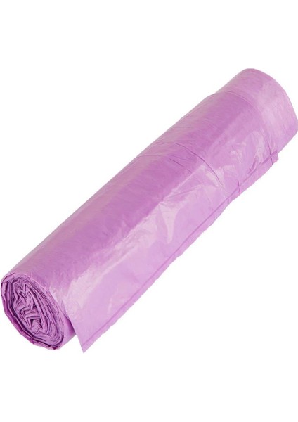 40 Litre Büzgülü Lavanta Kokulu Çöp Torbası Poşeti 55 x 60 cm 10 x 25 Rulo Koli