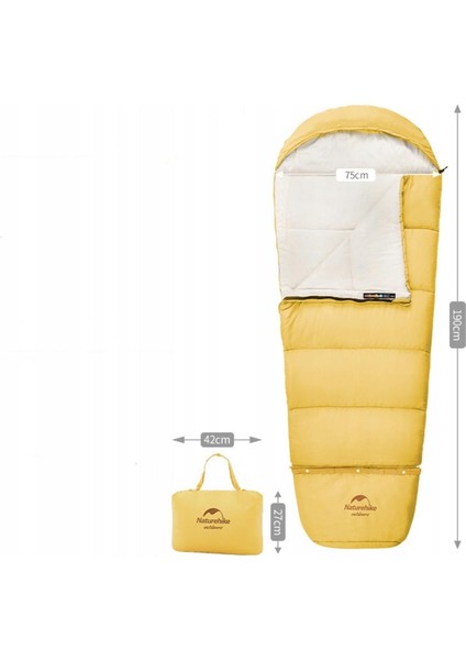 C180 Ultralight Pamuklu Uyku Tulumu -8°c ( Çocuk )