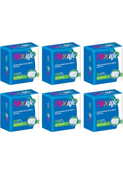 Hasta Altı Yatak Koruyucu Örtü 60x90 Cm 180 Adet