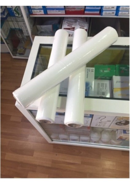 1.Sınıf Lamineli Muayene Masa,Sedye Örtüsü 50cm 50 Mt 12 Rulo