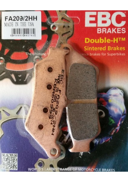 FA209/2HH 1993-2000 Bmw F 650 Ön Fren Balatası Sinterli Balata