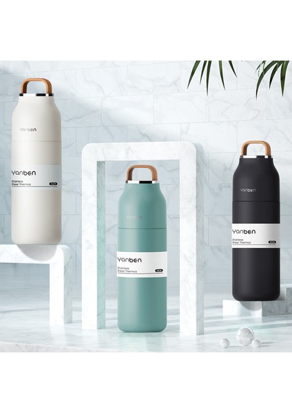 x & W Termos 350ML Kapasiteli Açık Spor Taşınabilir Termos Bardak (Yurt Dışından)