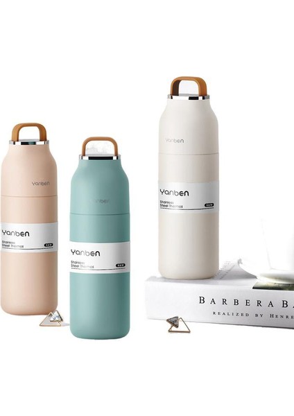 x & W Termos 350ML Kapasiteli Açık Spor Taşınabilir Termos Bardak (Yurt Dışından)