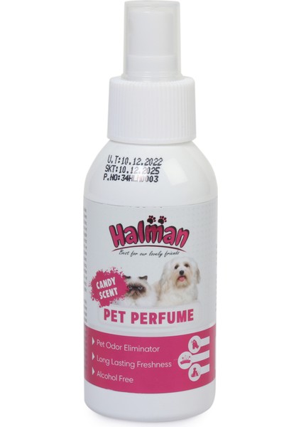 Candy Scent Kedi ve Köpek Parfümü 100 ML