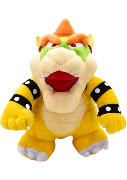 Süper Mario 25CM Kuba Peluş Oyuncak Kemikler Kuba Ateş Ejderha Kuba Peluş Oyuncak (Yurt Dışından)