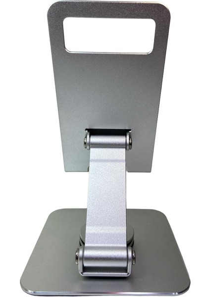 360 Derece Dönebilen Lüks Katlanabilir Metal Tablet ve Telefon Tutucu Stant Masaüstü Şarj Stand Ma-03