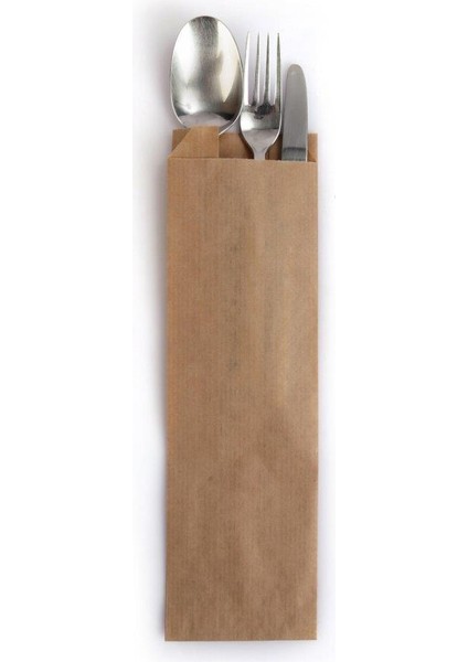 Kese Kağıdı Çatal Kaşık Şamua 7X24CM