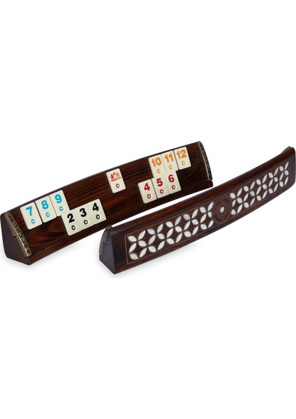 Sedef Kakma Telkari Işlemeli Ahşap Oval Okey Takımı Sanvela Oyun Seti fiyatları