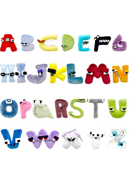 21CM Alphabet Lore Peluş Oyuncak Peluş Doldurulmuş Bebek Çocuk Oyuncakları(Yurt Dışından) fiyatları