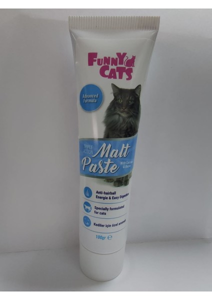 Funny Malt Paste Kedi Malt Macun 100 gr