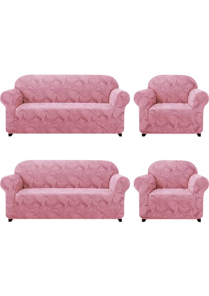 Jakarli Koltuk ,kanepe ,çekyat Örtüsü Sehra Desen Esnekli Eteksiz3+3+1+1takım Için