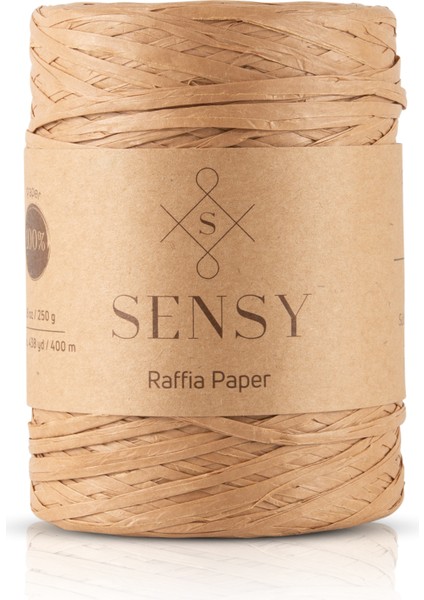 Premium 400 Metre Rafya Ip Çanta Ipi Raffia Ip Kağıt Ip Supla Ipi 250 Gram Rafya Ip