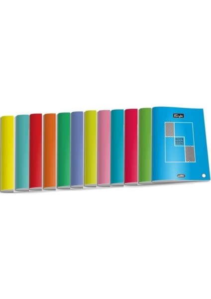 A4 Pp Kapak Defter 60 Yp. Kareli 1 Adet