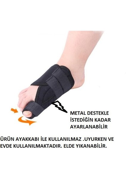 Ayak Baş Parmak Düzeltici Halluks Valqus Gece Ateli Bunyon Bunion fiyatları