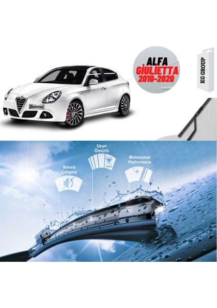 Alfa Giulietta 2010 Silecek Takımı Sağ ve Sol