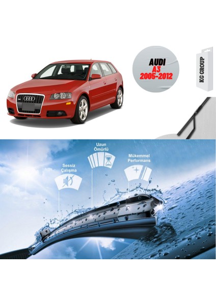 Audi A3 2011 Silecek Takımı Sağ ve Sol