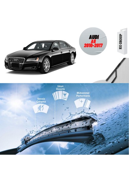 Audi A8 2016 Silecek Takımı Sağ ve Sol